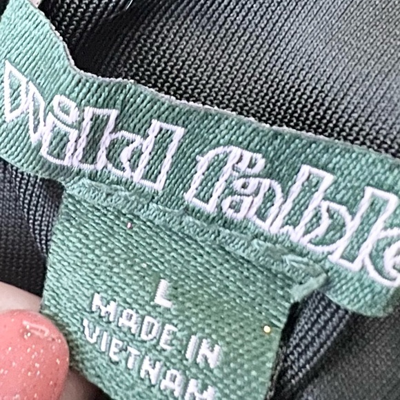 Wild Fable Black Rainbow Glitter Sleeveless Mini Dress Size Large - Picture 9 of 9